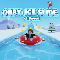 Obby: Ice Slide +1 Speed - free online game